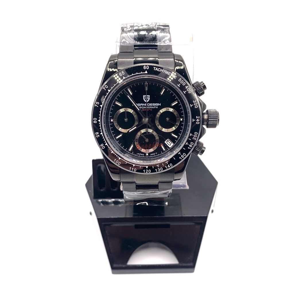 Men’s Quartz Chronograph Watch New With Optional Custom Engraving